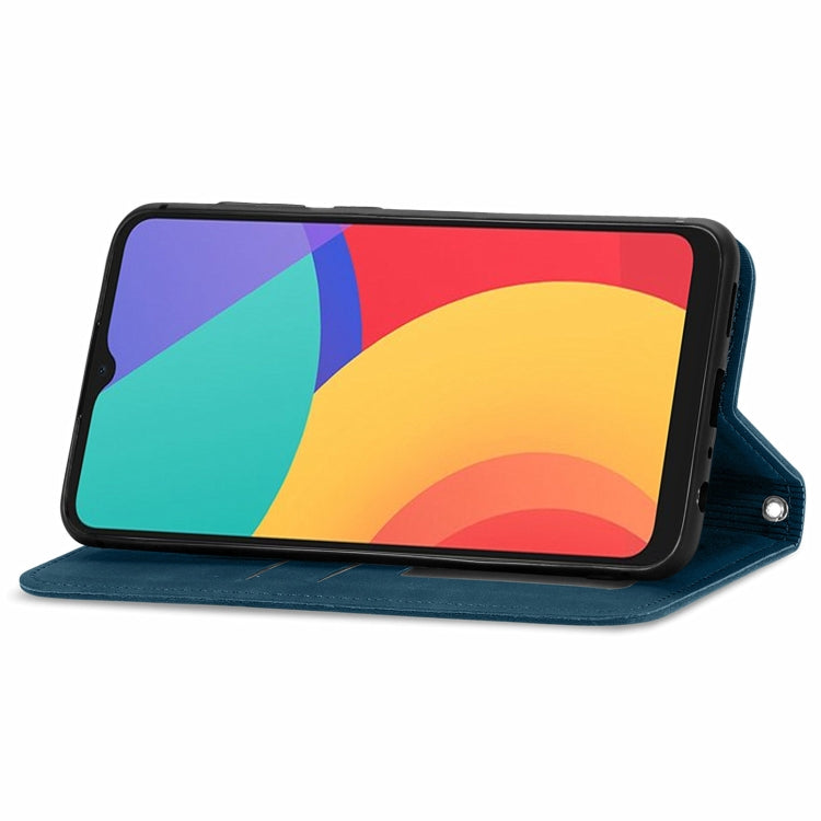 For Alcatel 1S 2021 Retro Skin Feel Business Magnetic Horizontal Flip Leather Case with Holder & Card Slots & Wallet & Photo Frame