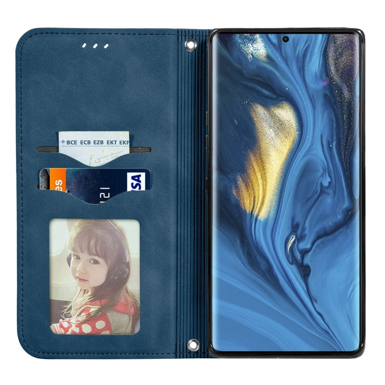 For ZTE Nubia Z30 Pro Retro Skin Feel Business Magnetic Horizontal Flip Leather Case with Holder & Card Slots & Wallet & Photo Frame
