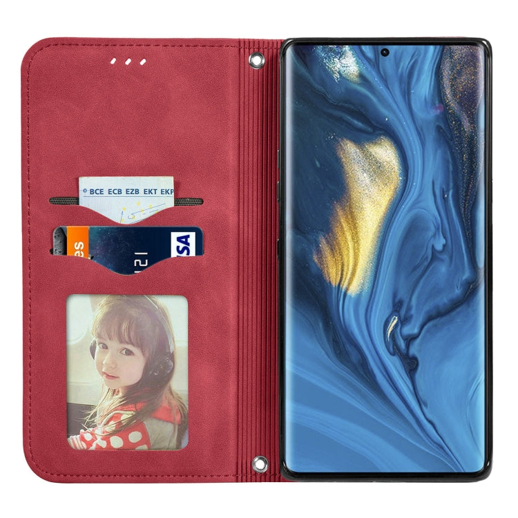 For ZTE Nubia Z30 Pro Retro Skin Feel Business Magnetic Horizontal Flip Leather Case with Holder & Card Slots & Wallet & Photo Frame