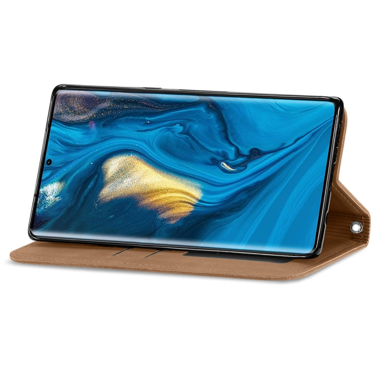 For ZTE Nubia Z30 Pro Retro Skin Feel Business Magnetic Horizontal Flip Leather Case with Holder & Card Slots & Wallet & Photo Frame