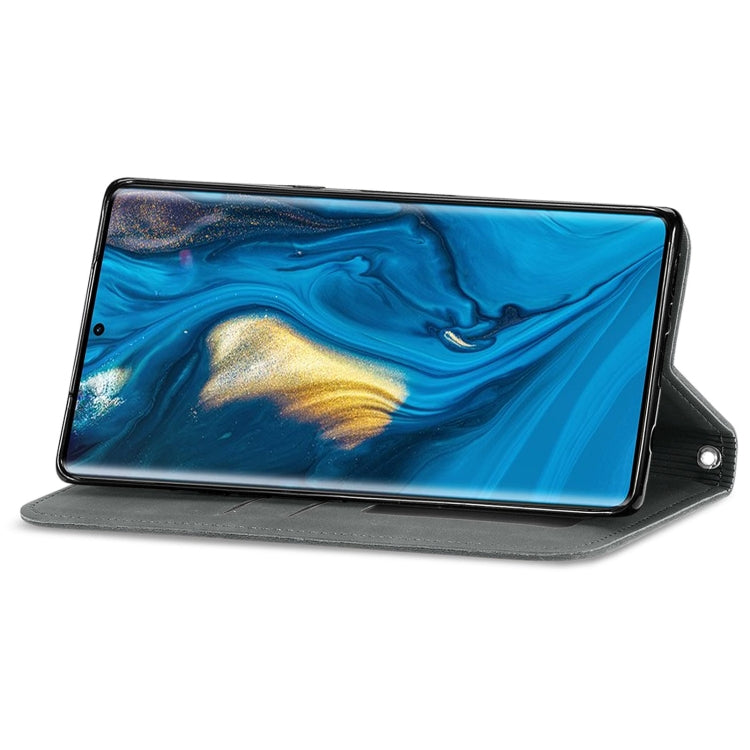 For ZTE Nubia Z30 Pro Retro Skin Feel Business Magnetic Horizontal Flip Leather Case with Holder & Card Slots & Wallet & Photo Frame