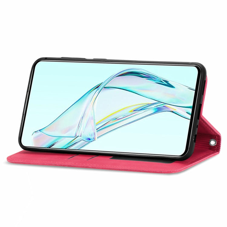 For ZTE Axon 30 5G Retro Skin Feel Business Magnetic Horizontal Flip Leather Case with Holder & Card Slots & Wallet & Photo Frame