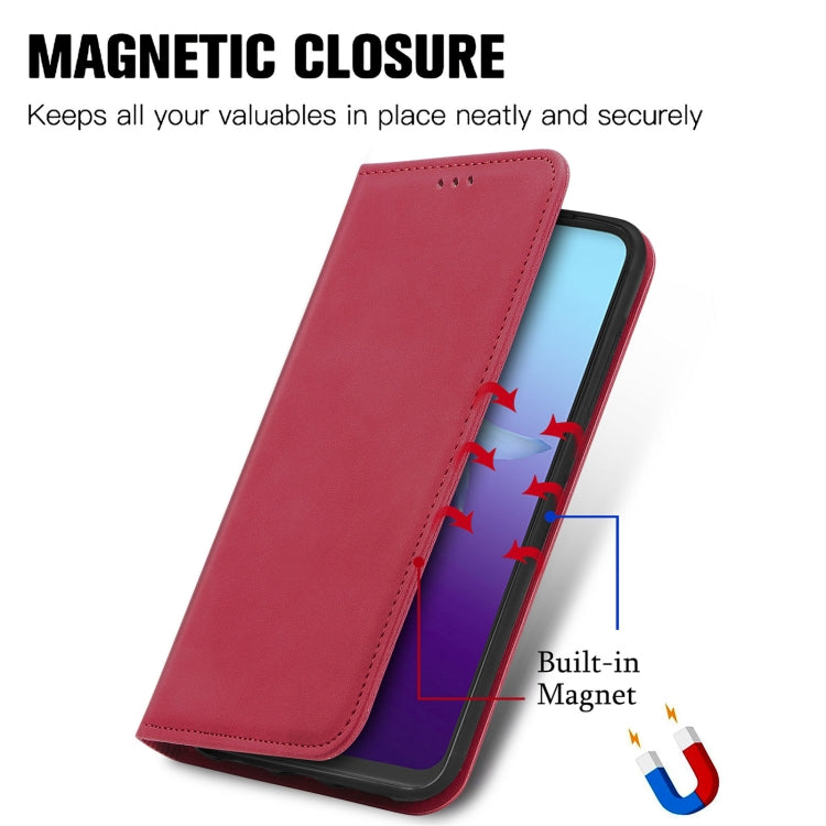 For vivo V20 2021 Retro Skin Feel Business Magnetic Horizontal Flip Leather Case with Holder & Card Slots & Wallet & Photo Frame