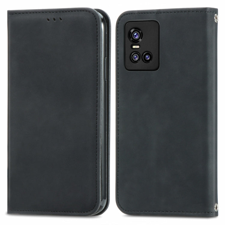 For vivo S10/ S10 Pro Retro Skin Feel Business Magnetic Horizontal Flip Leather Case with Holder & Card Slots & Wallet & Photo Frame