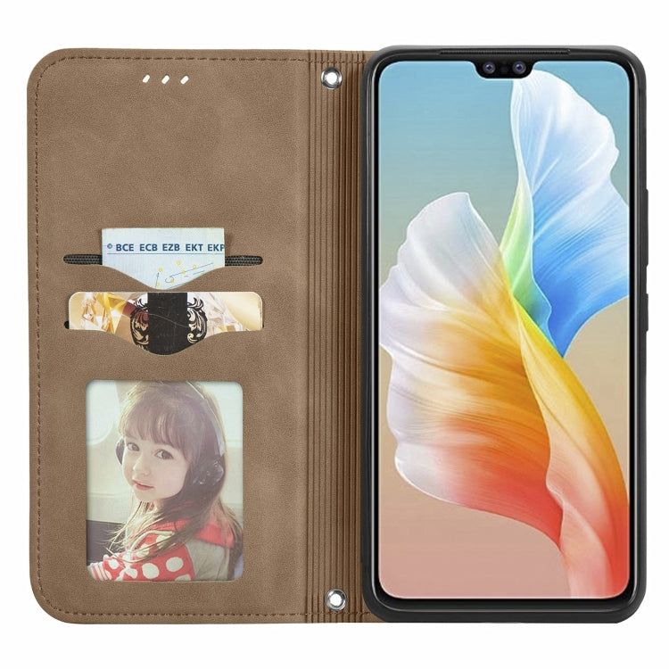 For vivo S10/ S10 Pro Retro Skin Feel Business Magnetic Horizontal Flip Leather Case with Holder & Card Slots & Wallet & Photo Frame