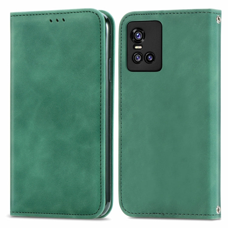 For vivo S10/ S10 Pro Retro Skin Feel Business Magnetic Horizontal Flip Leather Case with Holder & Card Slots & Wallet & Photo Frame