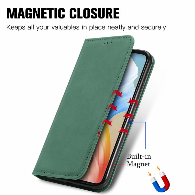 For vivo S10/ S10 Pro Retro Skin Feel Business Magnetic Horizontal Flip Leather Case with Holder & Card Slots & Wallet & Photo Frame