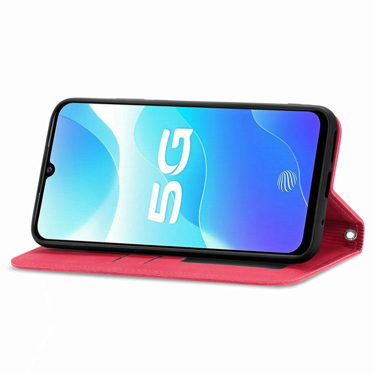 For vivo S7 E Retro Skin Feel Business Magnetic Horizontal Flip Leather Case with Holder & Card Slots & Wallet & Photo Frame