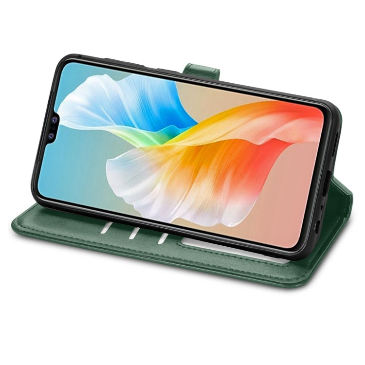 For vivo S10 / S10 Pro Solid Color Leather Buckle Phone Case