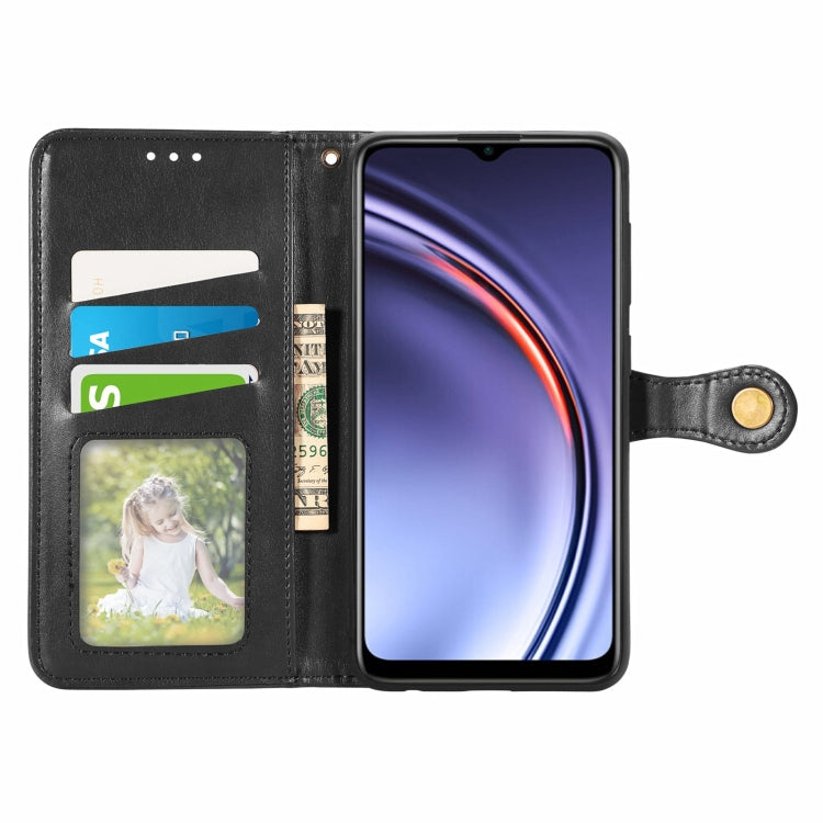 For Huawei Maimang 10 SE Solid Color Leather Buckle Phone Case with Lanyard & Photo Frame & Card Slot & Wallet & Stand Function