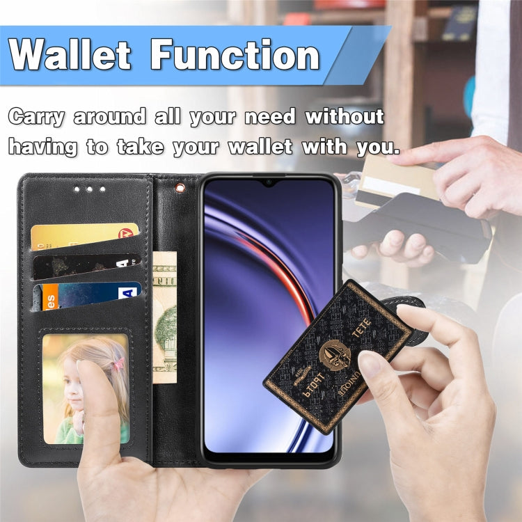 For Huawei Maimang 10 SE Solid Color Leather Buckle Phone Case with Lanyard & Photo Frame & Card Slot & Wallet & Stand Function