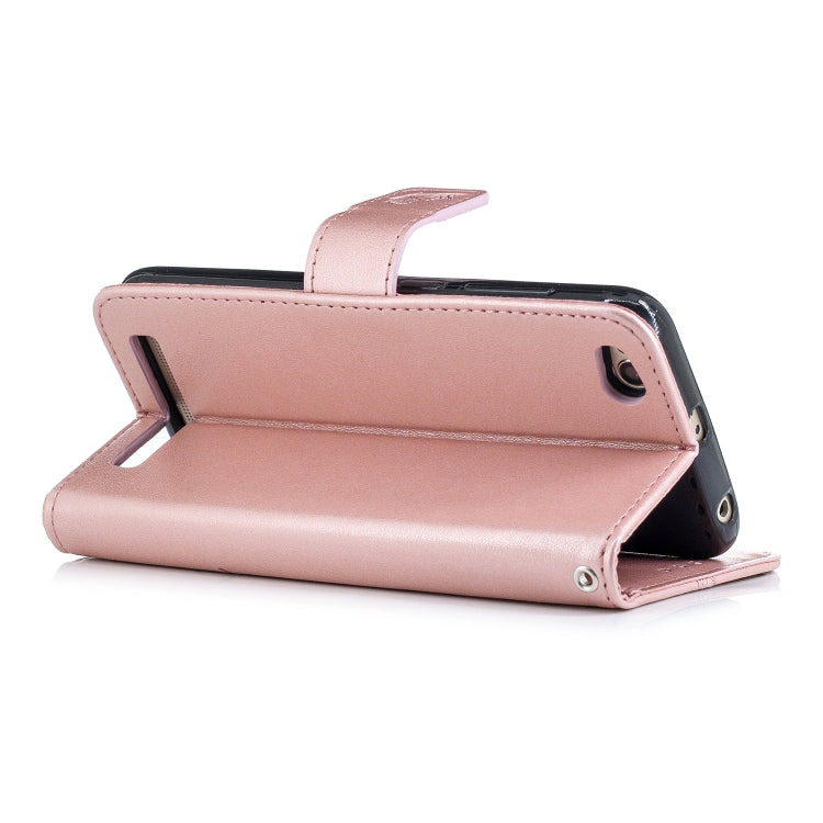 Diamond Encrusted Butterflies Love Flowers Pattern Horizontal Flip Leather Case for Xiaomi Redmi 5A , with Holder & Card Slots & Wallet & Lanyard