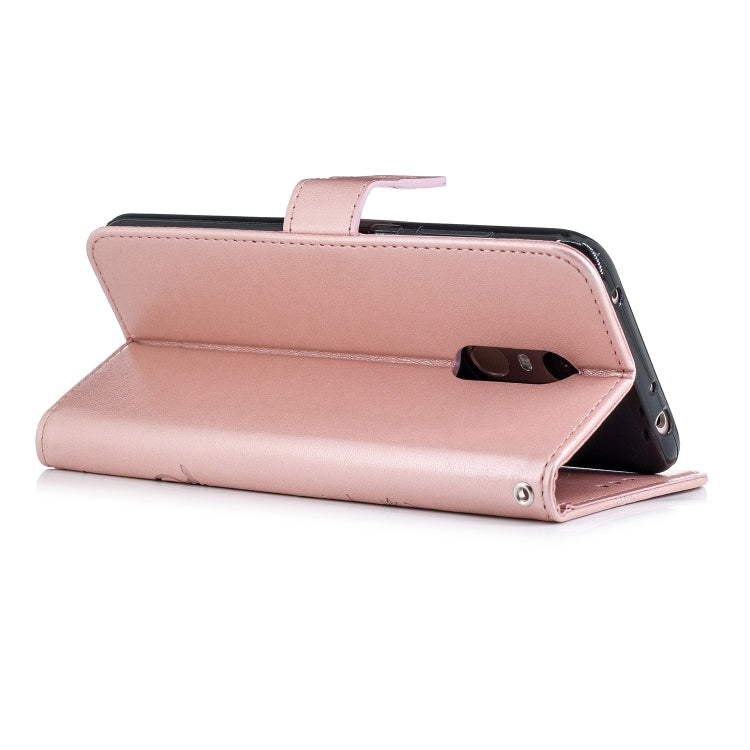 Plus Diamond Encrusted Butterflies Love Flowers Pattern Horizontal Flip Leather Case for Xiaomi Redmi 5 , with Holder & Card Slots & Wallet & Lanyard