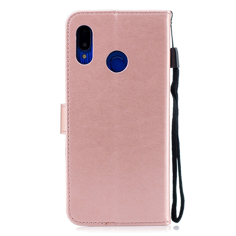 Diamond Encrusted Butterflies Love Flowers Pattern Horizontal Flip Leather Case with for HUAWEI Nova3 , Holder & Card Slots & Wallet & Lanyard