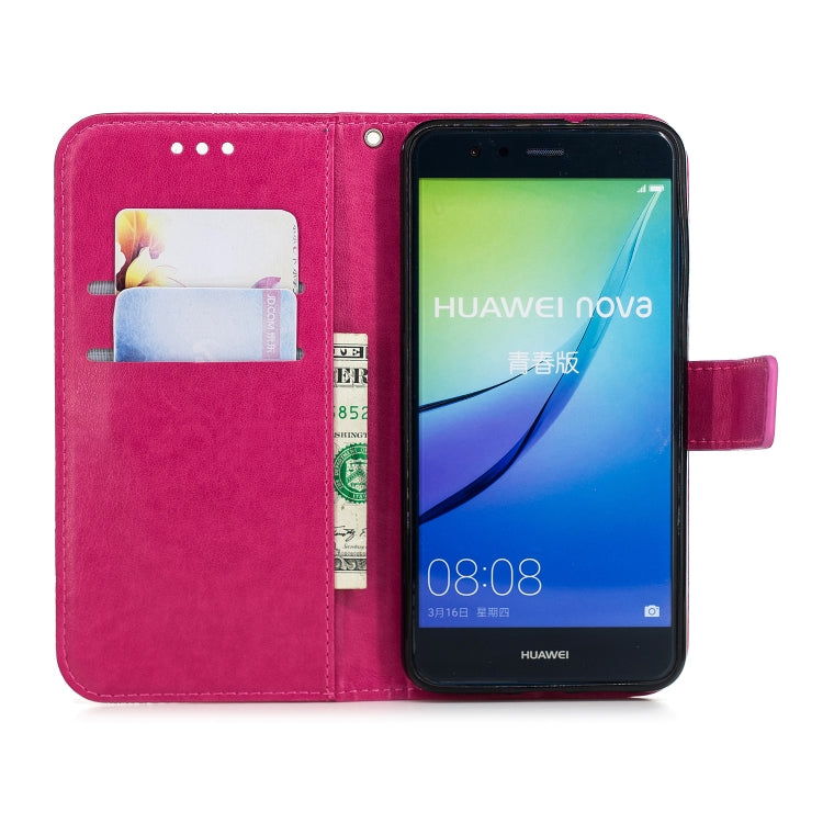 Diamond Encrusted Butterflies Love Flowers Pattern Horizontal Flip Leather Case with for Huawei P10 Lite , Holder & Card Slots & Wallet & Lanyard