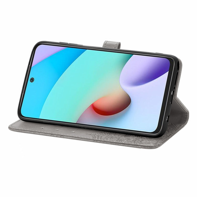 For Xiaomi Redmi 10 Mandala Embossing Pattern Horizontal Flip Leather Case with Holder & Card Slots & Wallet & Lanyard