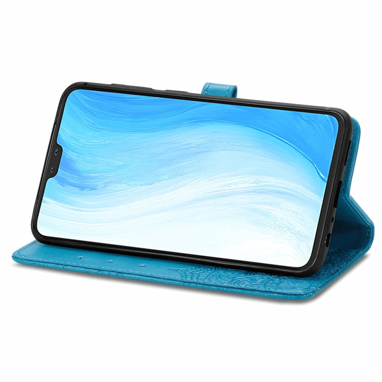 For vivo S7 Mandala Embossing Pattern Horizontal Flip Leather Case with Holder & Card Slots & Wallet & Lanyard