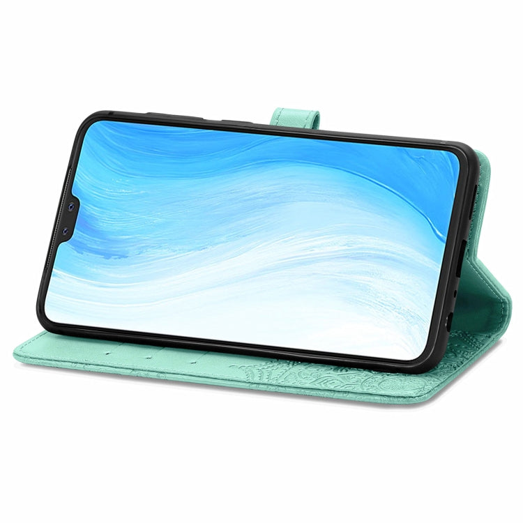 For vivo S7 Mandala Embossing Pattern Horizontal Flip Leather Case with Holder & Card Slots & Wallet & Lanyard