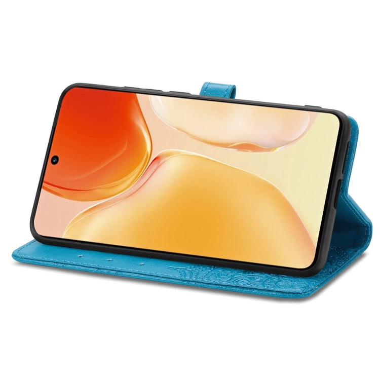 For vivo X70 Pro Mandala Embossing Pattern Horizontal Flip Leather Case with Holder & Card Slots & Wallet & Lanyard