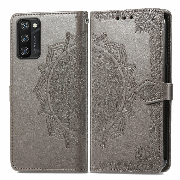 For Blackview A100 Mandala Embossing Pattern Horizontal Flip Leather Case with Holder & Card Slots & Wallet & Lanyard