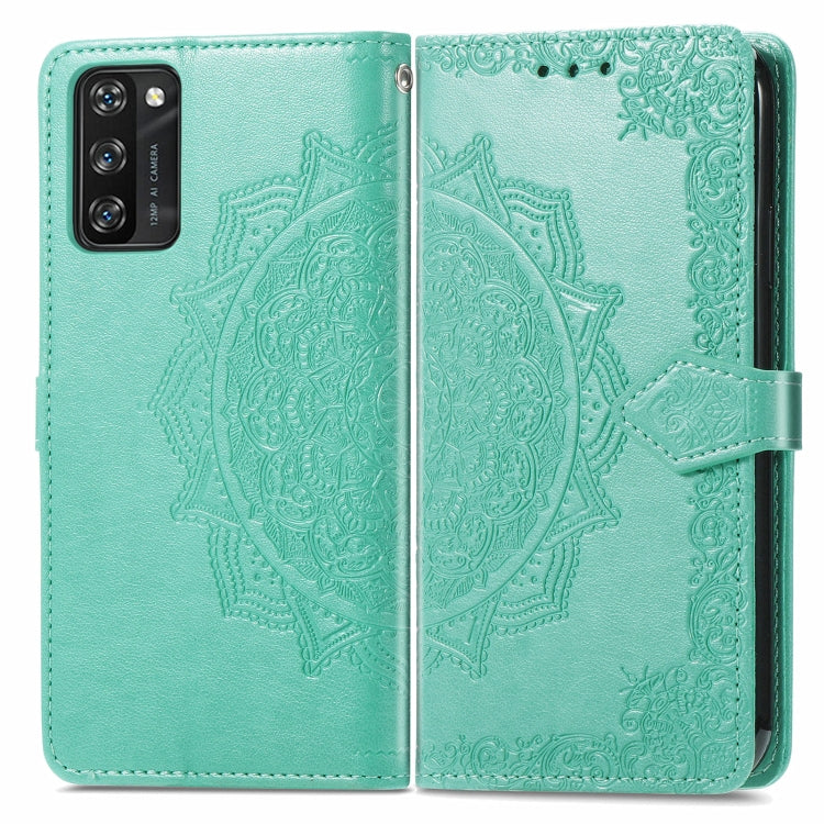 For Blackview A100 Mandala Embossing Pattern Horizontal Flip Leather Case with Holder & Card Slots & Wallet & Lanyard