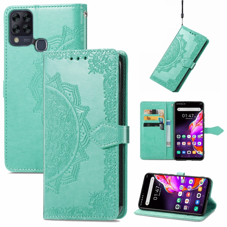 For Infinix HOT 10T Mandala Embossing Pattern Horizontal Flip Leather Case with Holder & Card Slots & Wallet & Lanyard