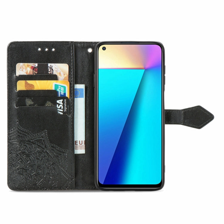 For Infinix Note 7 Mandala Embossing Pattern Horizontal Flip Leather Case with Holder & Card Slots & Wallet & Lanyard