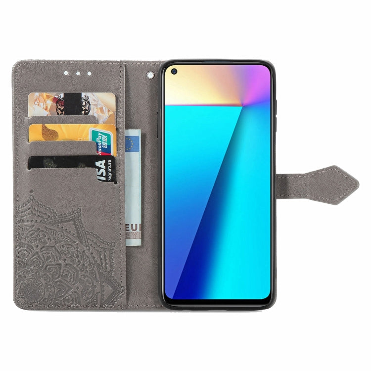 For Infinix Note 7 Mandala Embossing Pattern Horizontal Flip Leather Case with Holder & Card Slots & Wallet & Lanyard