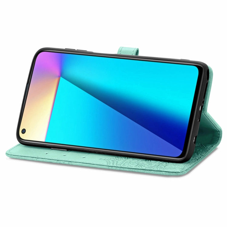 For Infinix Note 7 Mandala Embossing Pattern Horizontal Flip Leather Case with Holder & Card Slots & Wallet & Lanyard