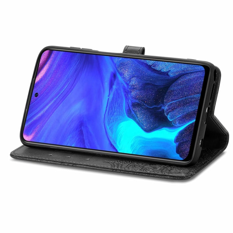 For Infinix Note 10 Pro Mandala Embossing Pattern Horizontal Flip Leather Case with Holder & Card Slots & Wallet & Lanyard