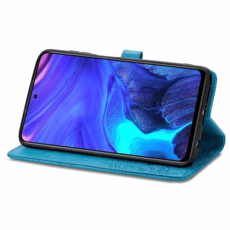 For Infinix Note 10 Pro Mandala Embossing Pattern Horizontal Flip Leather Case with Holder & Card Slots & Wallet & Lanyard