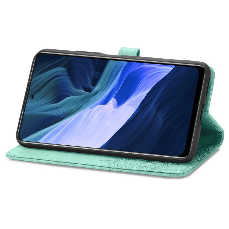 For Infinix Note 10 Mandala Embossing Pattern Horizontal Flip Leather Case with Holder & Card Slots & Wallet & Lanyard