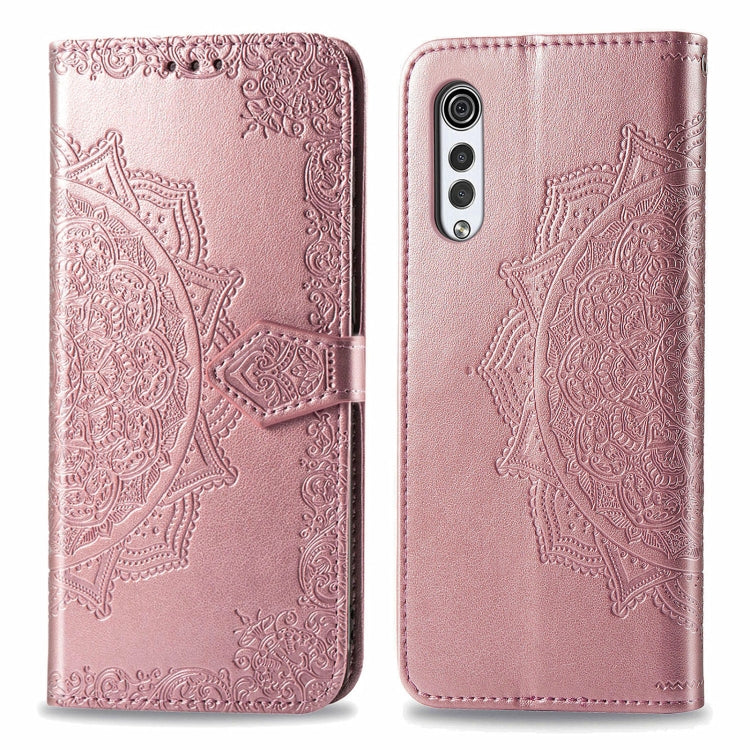 For LG Velvet 2 Pro Mandala Embossing Pattern Horizontal Flip Leather Case with Holder & Card Slots & Wallet & Lanyard