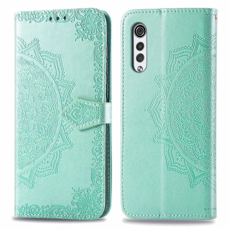 For LG Velvet 2 Pro Mandala Embossing Pattern Horizontal Flip Leather Case with Holder & Card Slots & Wallet & Lanyard