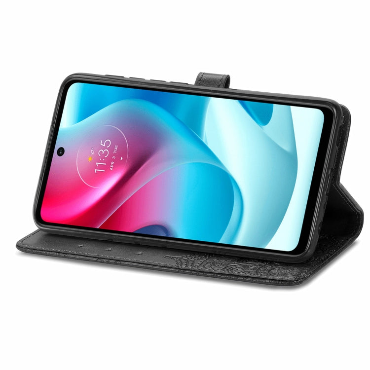 For Motorola Moto G60S Mandala Embossing Pattern Horizontal Flip Leather Case with Holder & Card Slots & Wallet & Lanyard