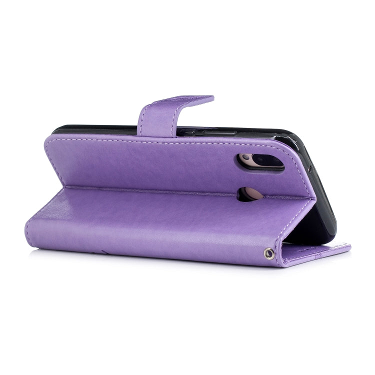 Diamond Encrusted Butterflies Love Flowers Pattern Horizontal Flip Leather Case for Huawei P20 Lite , with Holder & Card Slots & Wallet & Lanyard