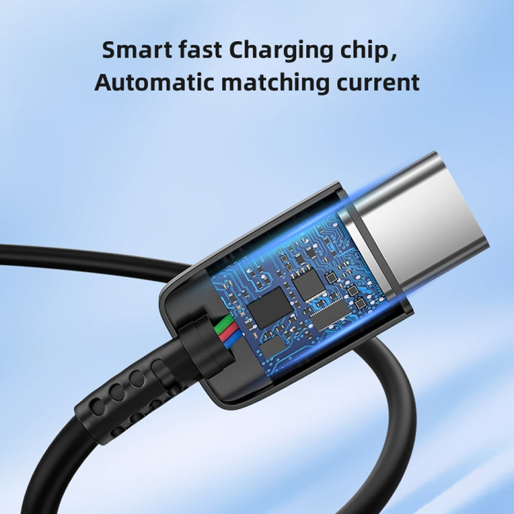 XJ-70 45W 5A USB-C / Type-C to Type-C Super Fast Charging Cable, Length: 1m