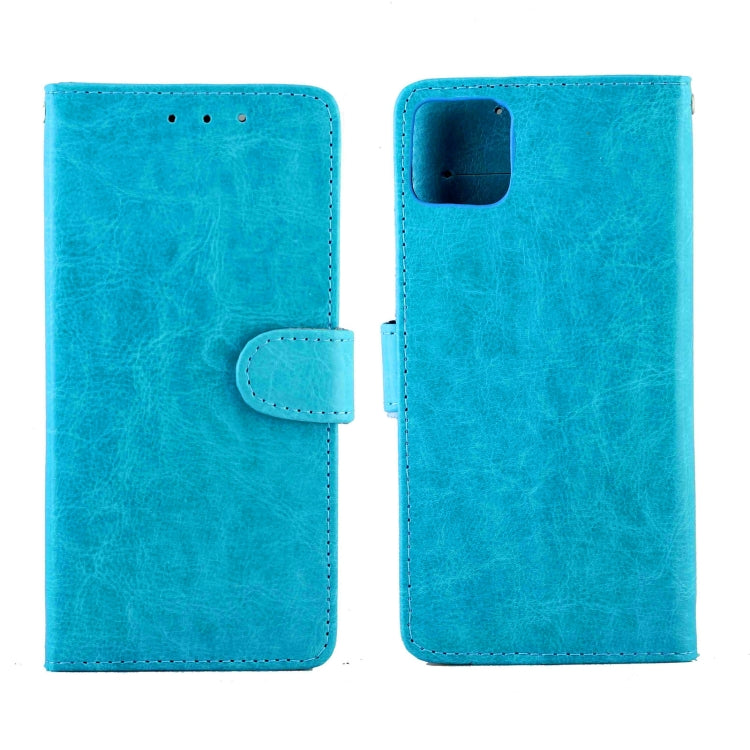 For Honor Play 20 Crazy Horse Texture Leather Horizontal Flip Protective Case with Holder & Card Slots & Wallet & Photo Frame