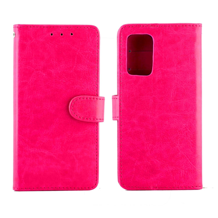 For OPPO Reno6 4G Crazy Horse Texture Leather Horizontal Flip Protective Case with Holder & Card Slots & Wallet & Photo Frame