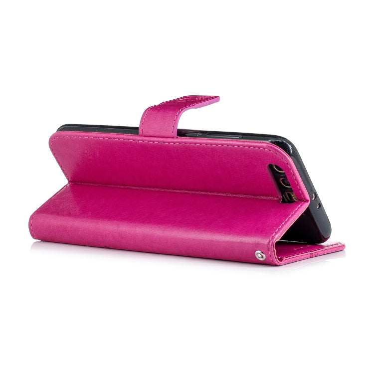 Diamond Encrusted Butterflies Love Flowers Pattern Horizontal Flip Leather Case for Huawei Honor 10 , with Holder & Card Slots & Wallet & Lanyard