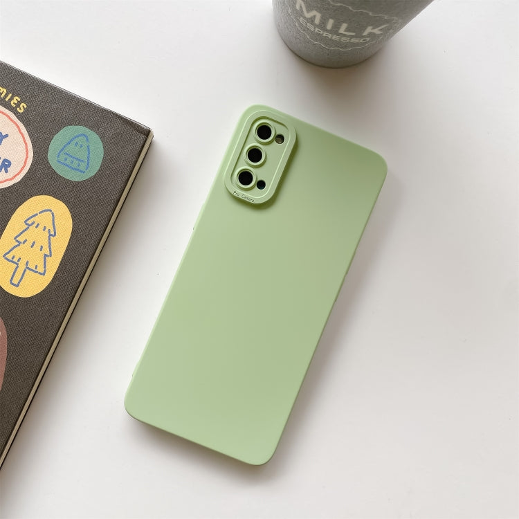 For OPPO Reno5 5G Straight Side Liquid Silicone Phone Case