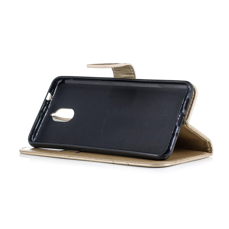 Diamond Encrusted Butterflies Love Flowers Pattern Horizontal Flip Leather Case for Nokia 3.1 , with Holder & Card Slots & Wallet & Lanyard