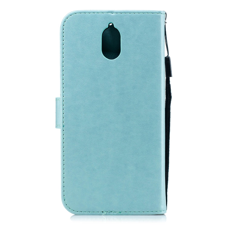 Diamond Encrusted Butterflies Love Flowers Pattern Horizontal Flip Leather Case for Nokia 3.1 , with Holder & Card Slots & Wallet & Lanyard