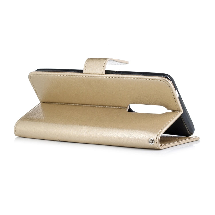 Diamond Encrusted Butterflies Love Flowers Pattern Horizontal Flip Leather Case for Nokia 5.1, with Holder & Card Slots & Wallet & Lanyard