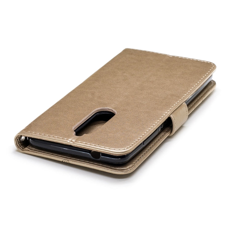 Diamond Encrusted Butterflies Love Flowers Pattern Horizontal Flip Leather Case for Nokia 5.1, with Holder & Card Slots & Wallet & Lanyard