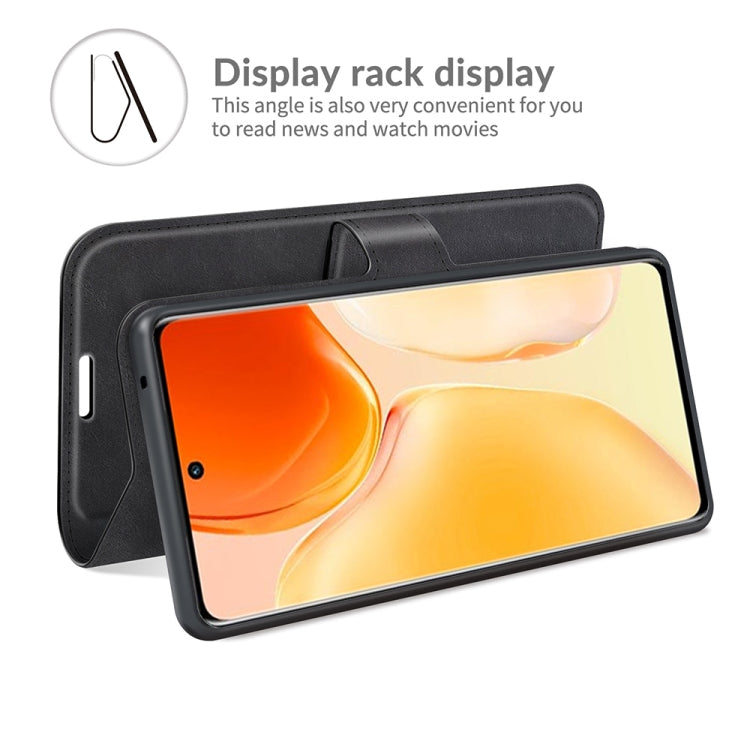 For vivo X70 Pro Retro Calf Pattern Buckle Horizontal Flip Leather Case with Holder & Card Slots & Wallet