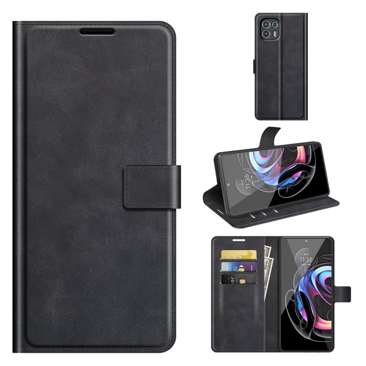 For Motorola Moto Edge 20 Lite 5G Retro Calf Pattern Buckle Horizontal Flip Leather Case with Holder & Card Slots & Wallet