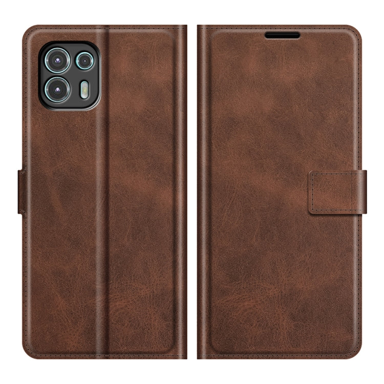 For Motorola Moto Edge 20 Lite 5G Retro Calf Pattern Buckle Horizontal Flip Leather Case with Holder & Card Slots & Wallet