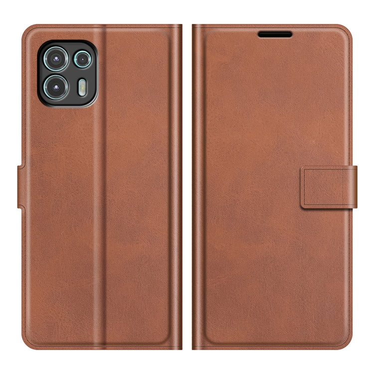 For Motorola Moto Edge 20 Lite 5G Retro Calf Pattern Buckle Horizontal Flip Leather Case with Holder & Card Slots & Wallet