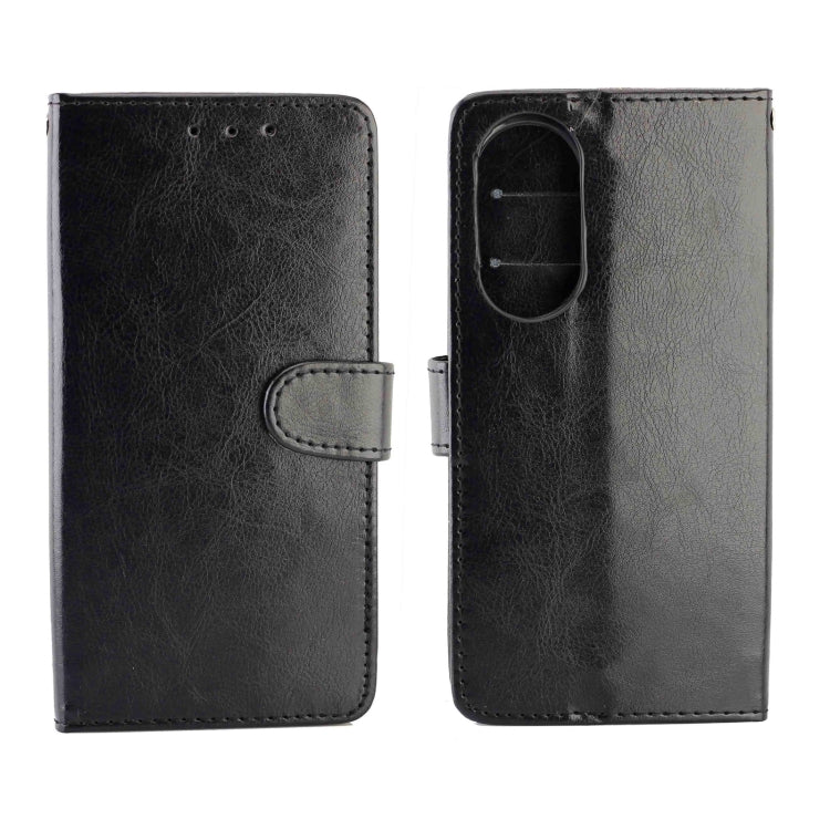 For Honor 50 Crazy Horse Texture Leather Horizontal Flip Protective Case with Holder & Card Slots & Wallet & Photo Frame
